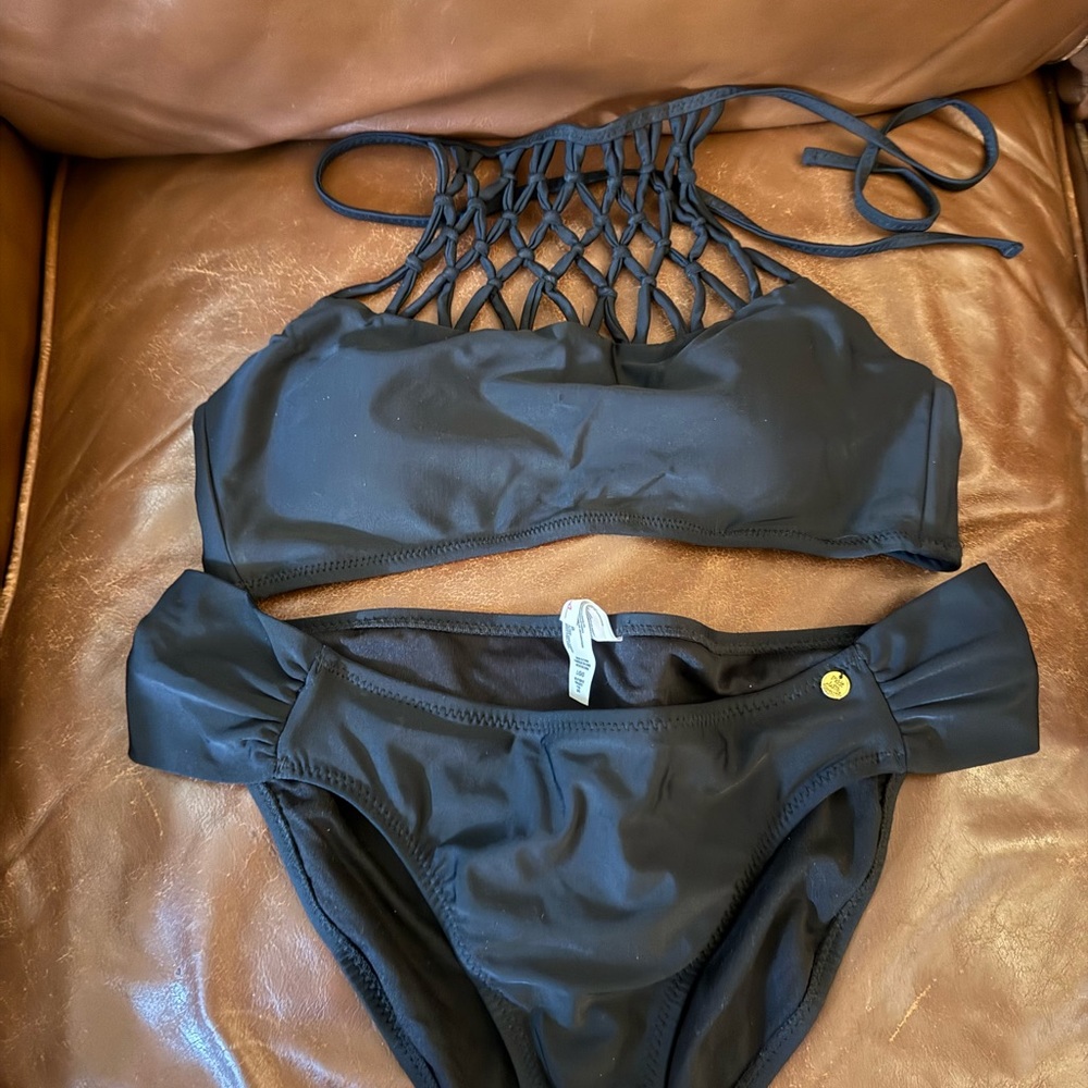 Black Women's Swimwear Set
